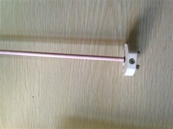 WRP-100耐高溫S型貴金屬小鉑铑熱電偶陶瓷保護管WRP-100