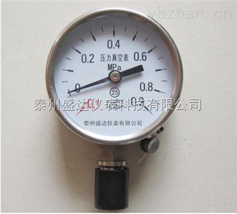 Y-60各種優質盛達不鏽剛高精度真空壓力表Y-60