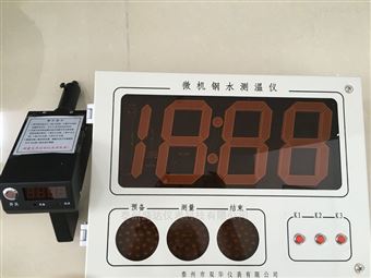 SD-300BGW鋼廠壁挂式大屏幕數顯無線熔煉測溫儀